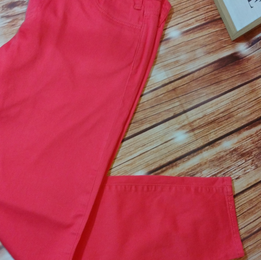Kut from the kloth sz 10 red skinny jean womens